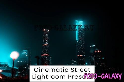 Cinematic Street Lightroom Presets - QB6HVW2