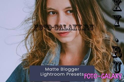 Matte Blogger Lightroom Presets - AXKAVU6