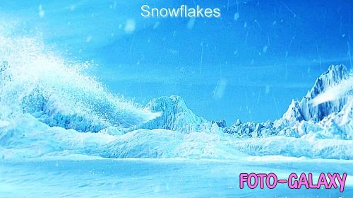 Snowflakes Winter Frost Blizzard Opener 2995481 - After Effects Templates