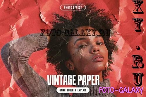Vintage Paper Photo Effect - 290740238 - BVTRDP3
