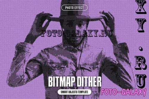 Bitmap Dither Photo Effect - 290740275 - Z6RQ8GD