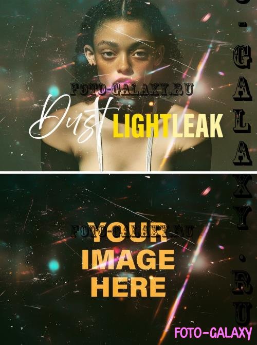 Dust and Light Leaks Photo Effect