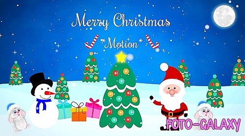 Videohive - Merry Christmas Greeting 55762522 - Project For Final Cut & Apple Motion