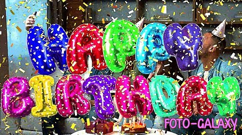 Videohive - Happy Birthday letters Collection 55566133 - Project For Final Cut & Apple Motion