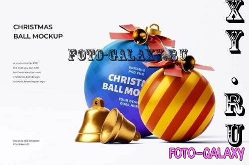 Christmas Ball Mockup - YR8FSB6