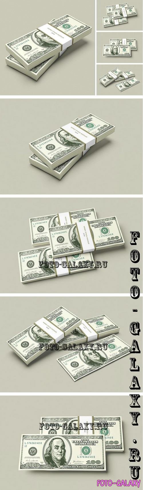 Money Stack Mockup - RVXQVAG