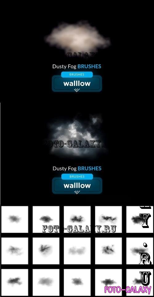 Dusty Fog Effects Photoshop brushes - 287159800 - N9PSPS3