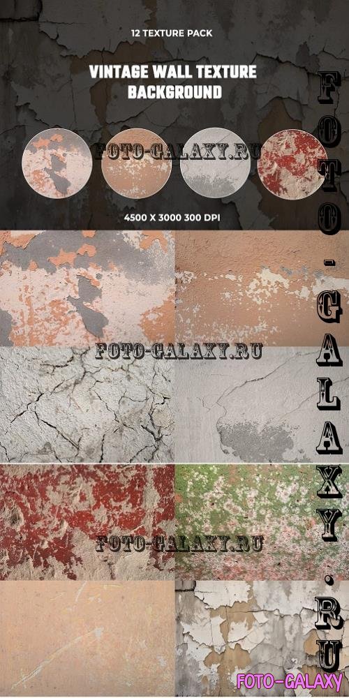 Vintage Wall Texture Background - NXB7RTJ