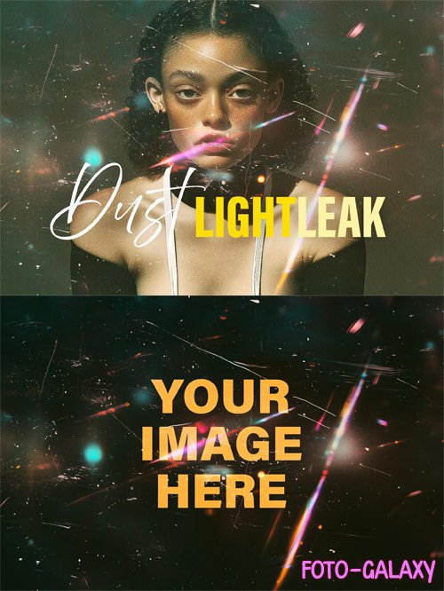 Dust & Light Leaks Effects for Photoshop