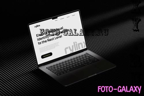 Dim Light MacBook Mockup