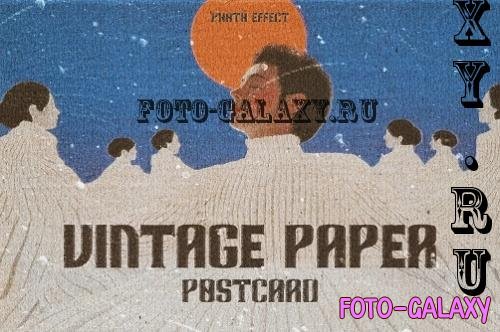 Old Photo Paper Printed Effect - 290769819 - 8RBL7SN