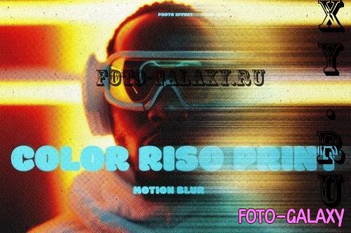 Color Riso Print Motion Blur Effect - 290783252 - 3EE8BYP