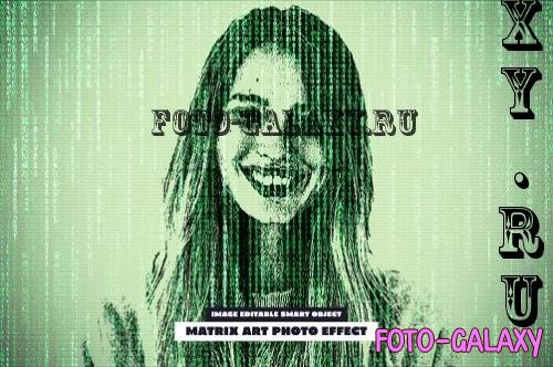 Matrix Art Photo Effect - 290786086 - GP7X2VQ