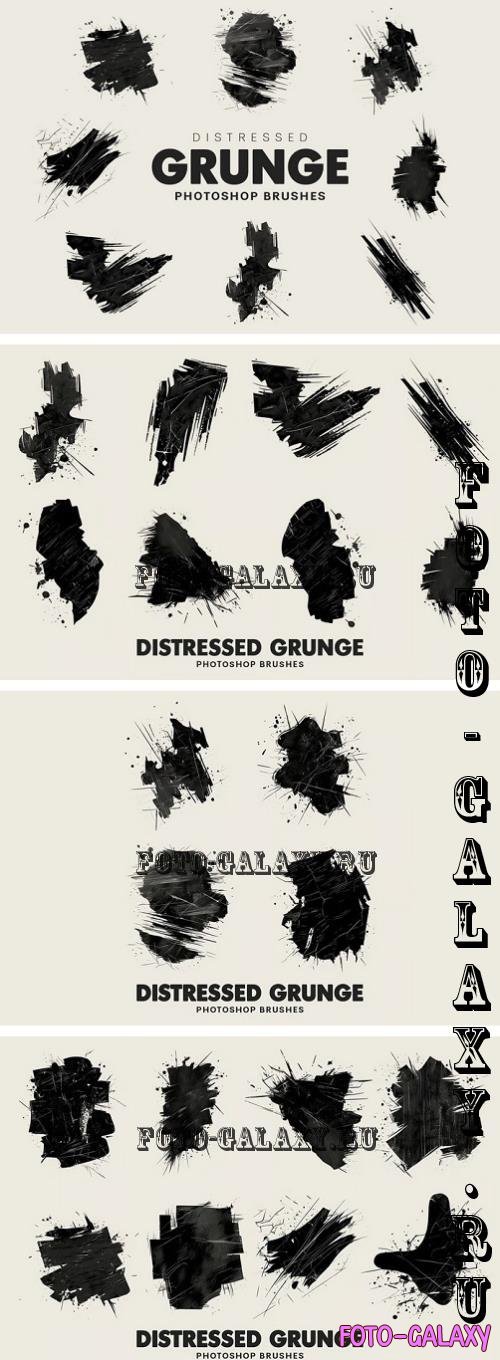 20 Distressed Grunge Brushes - 290841883 - SFT6CF9