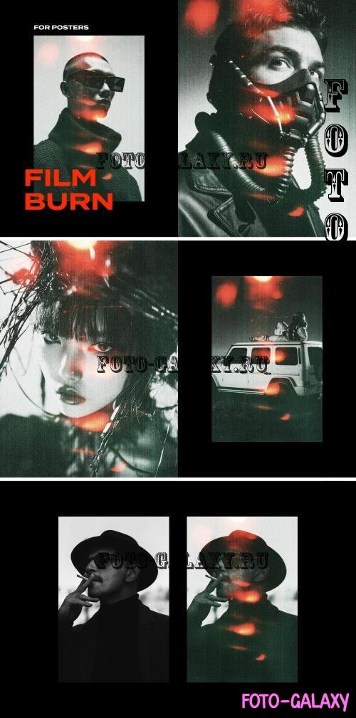 Film Burn Leak Photo Effect - 290845780 - M2ZBMVJ