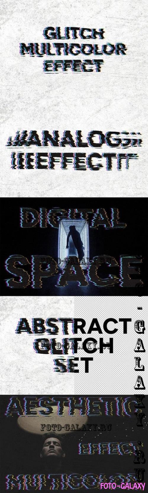 Glitch Multicolor Text Effect - 290846101 - DU3LSQG