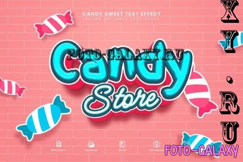 Candy Sweet Editable Text Effect - 280356482 - YQXCCSH