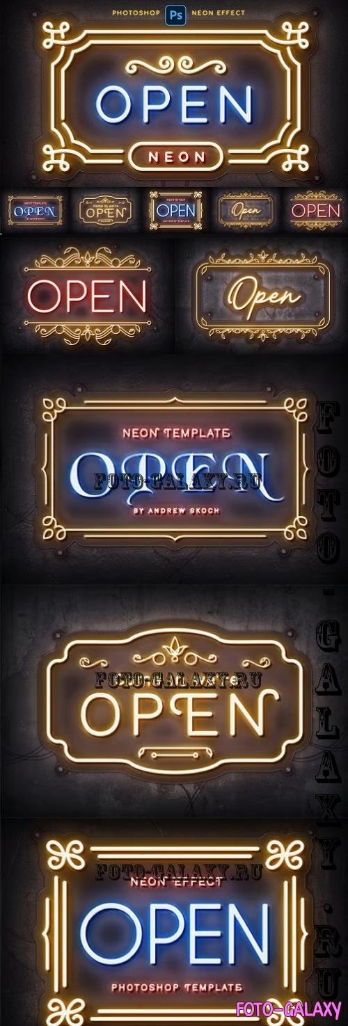 Neon Logo Mockups - 283707182 - ZFC3P99