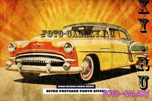 Retro Postcard Photo Effect - 290839909 - GQMWPNS