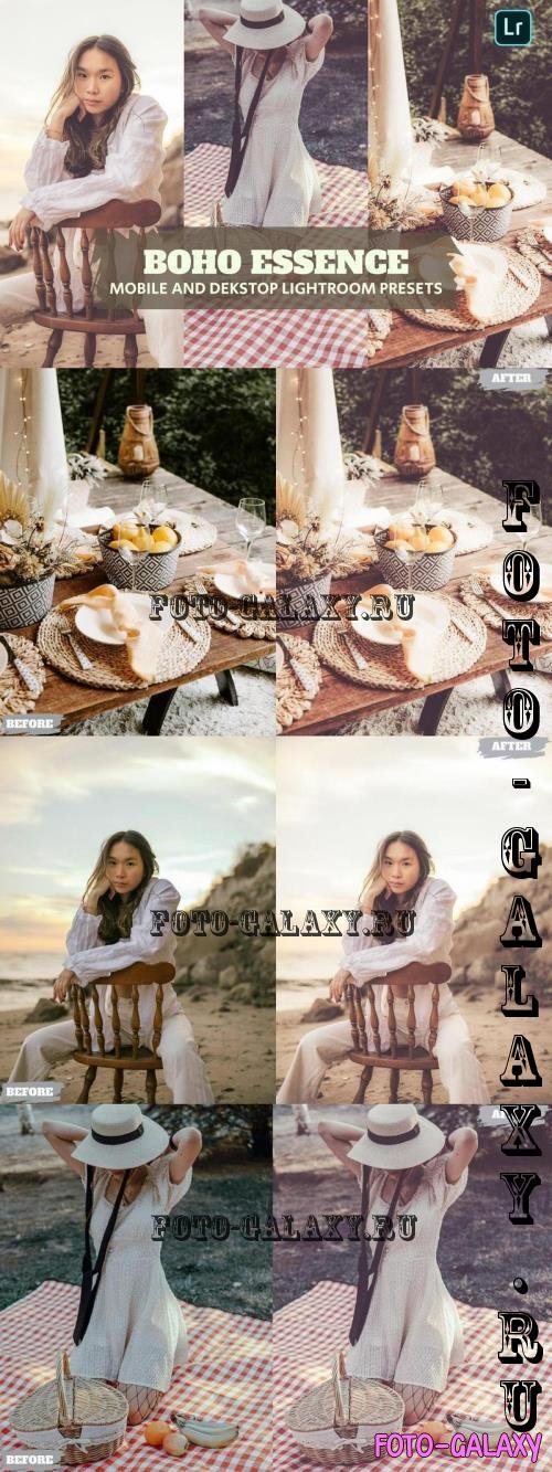 Boho Essence Lightroom Presets Dekstop and Mobile - 8GQJ8HL
