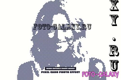 Pixel Caro Photo Effect - 290786025 - 7E7433R