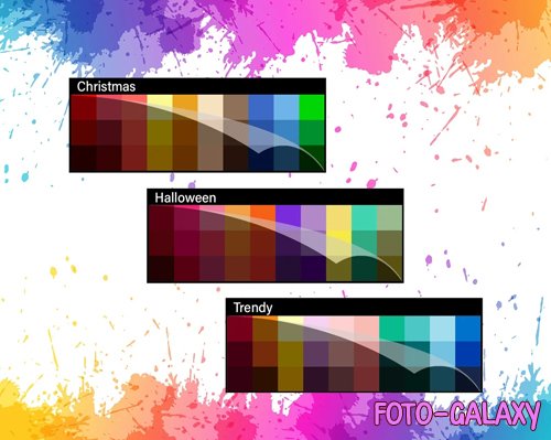 3 Color Palettes for Procreate