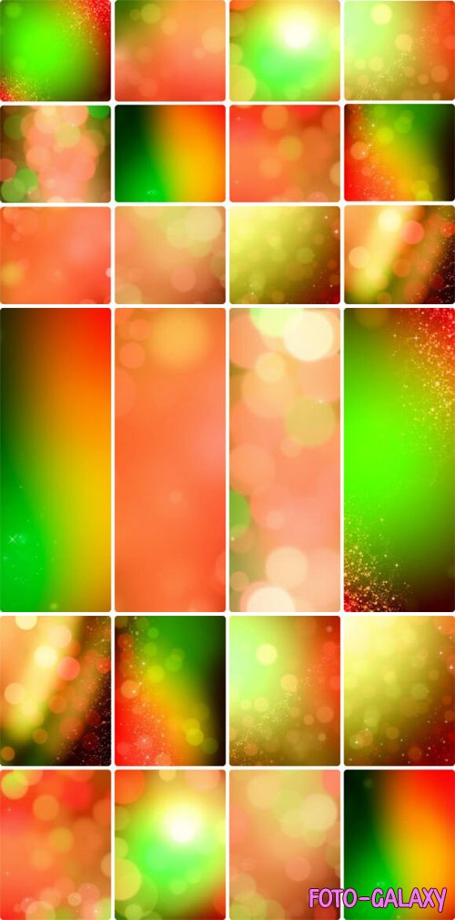 12 Holidays Bokeh Effect Backgrounds