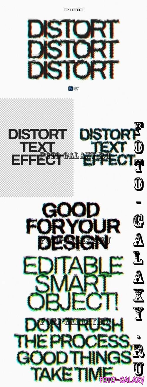 Distort Wavy Text Effect - 3TJSZGJ