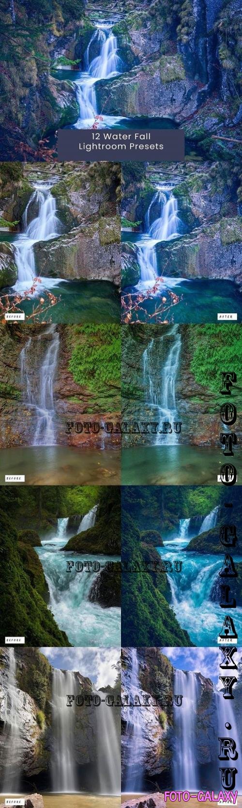 12 Water Fall Lightroom Presets - LH8QFPZ