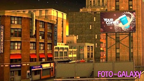 City Billboards Mock-up Pack 3056830 - Project for After Effects