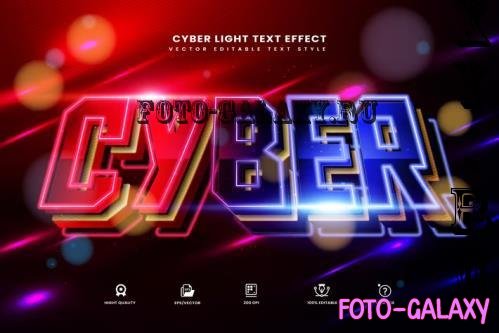 Cyber Light Editable Text Effect - 279828812 - FZ2EMX5