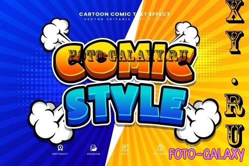 Comic Style Editable Text Effect - 279870171 - QRSLEAR