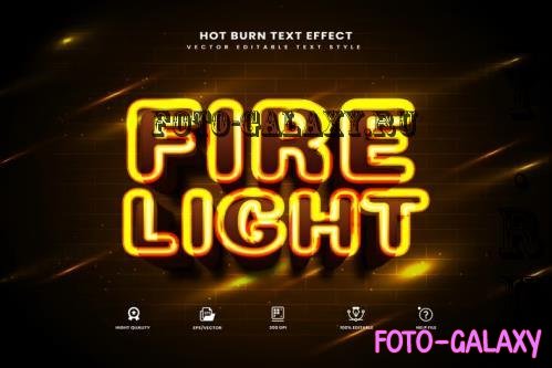 Fire Light Editable Text Effect - 280354895 - QHEFK3R