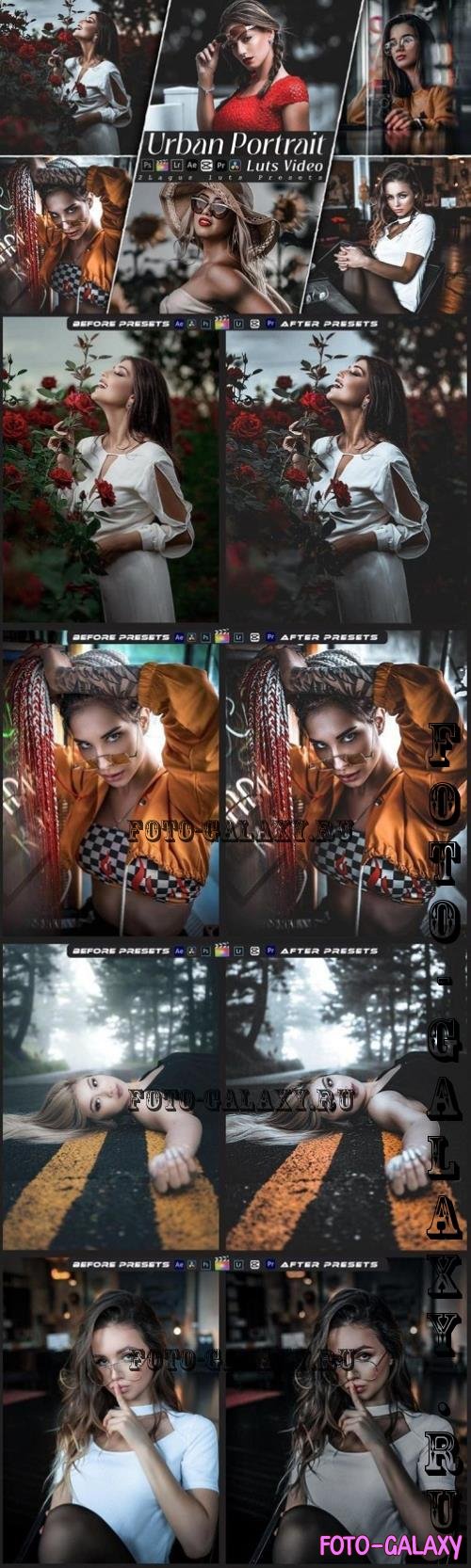 Urban Portrait Lightroom Preset & Lut Premiere Pro - R7VXBFT