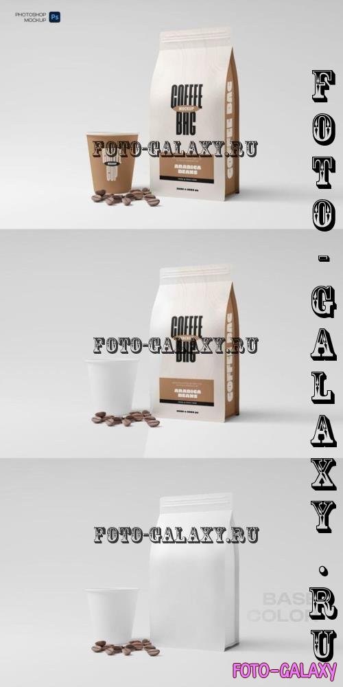 Coffee Bag Mockup - 8JW7F2J