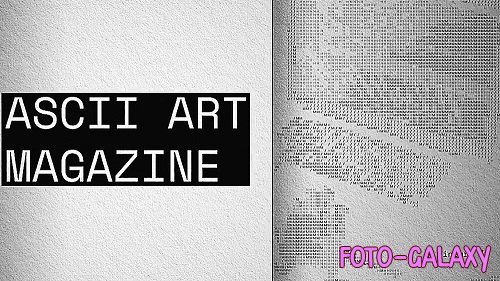 ASCII Art Magazine 3066026 - After Effects Templates