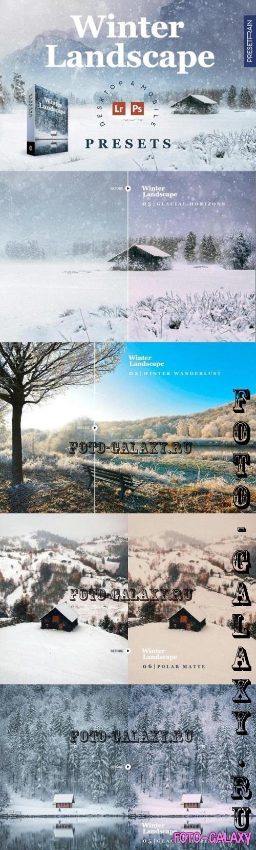 Winter Landscape Lightroom Presets - BQBZ78K