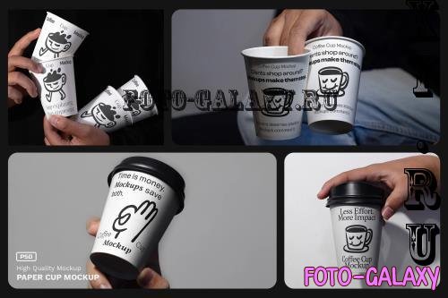 Coffee Cup Mockup - VOL 3 - 290895808 - DXLB6PP