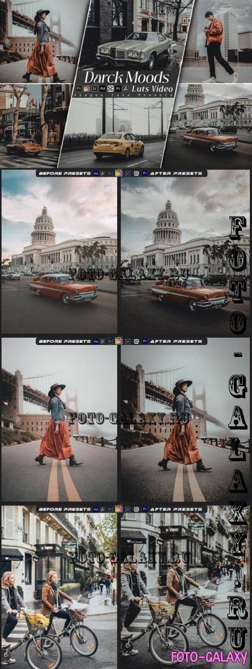Darck Moods Lightroom Preset & Luts Premiere Pro - JKHMBQ4