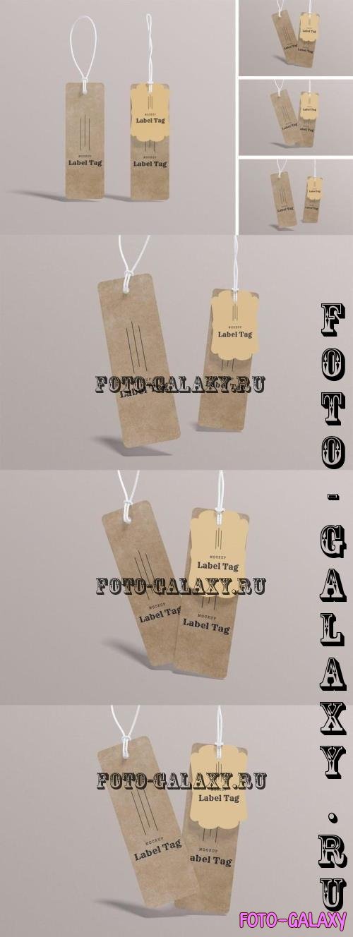 Label Tag Mockup - NQQ2SNH