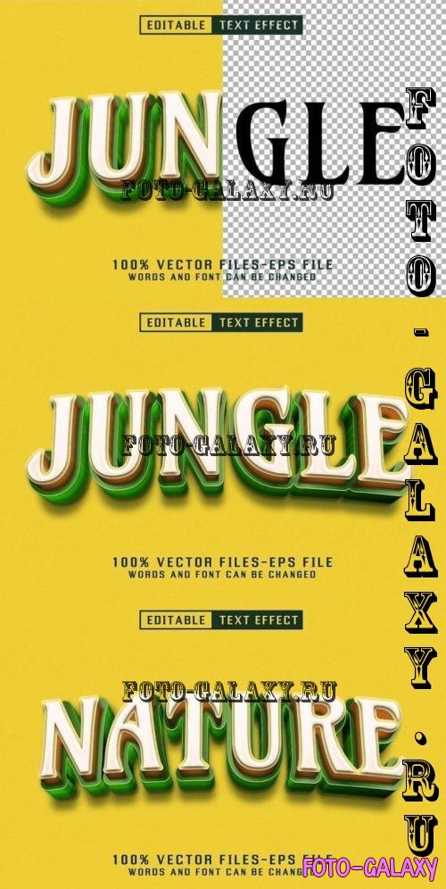 Junggle 3d Text - Editable Text Effect - GSWGTKX