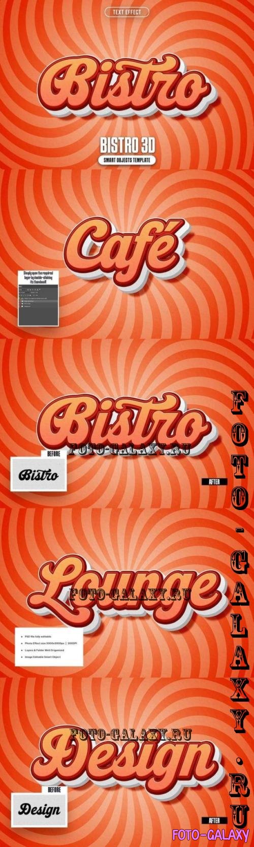 Bistro 3D Text Effect - 290899478 - SXQSHLG