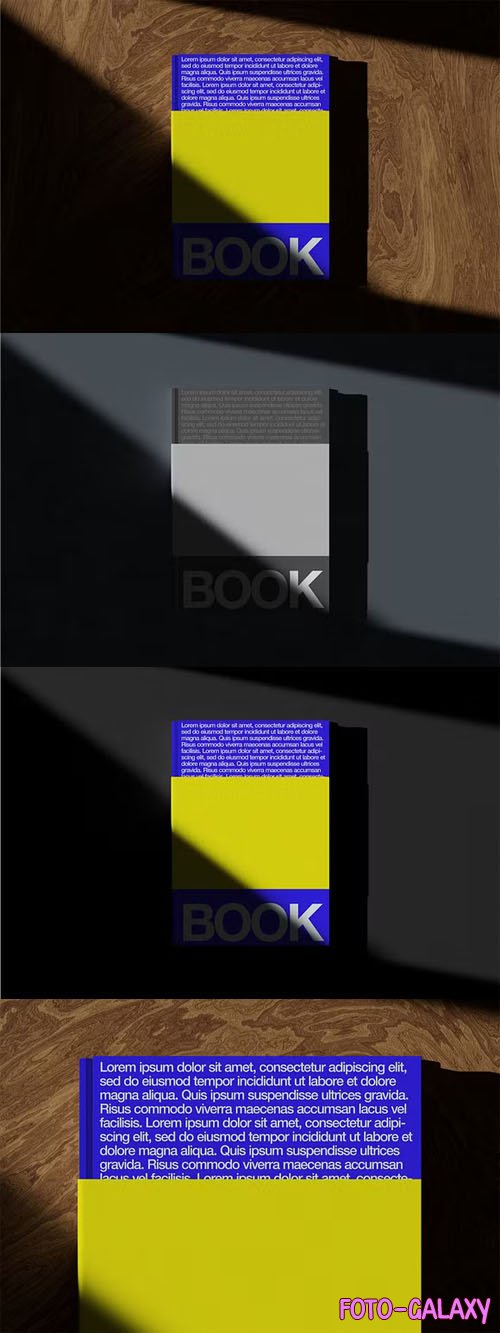 Standard Book PSD Mockup Template