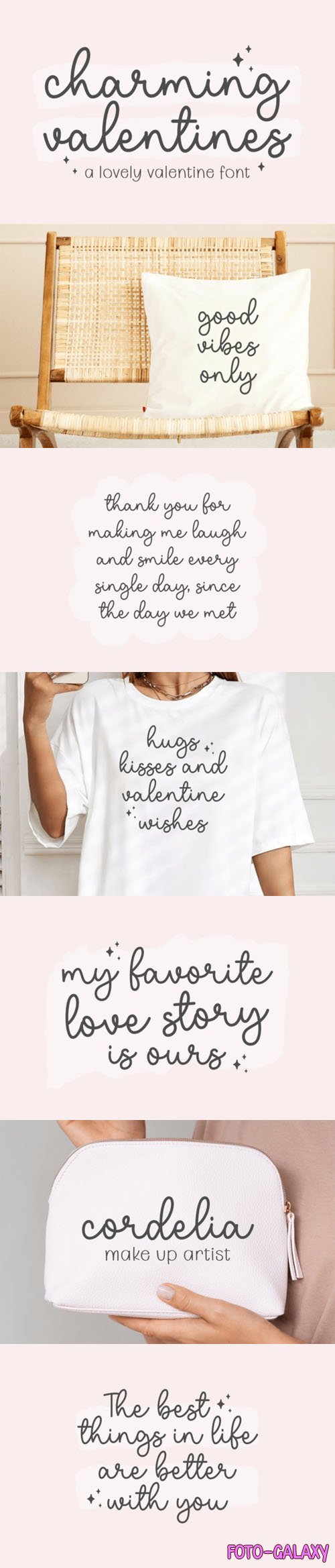 Charming Valentines - Monoline Script Font