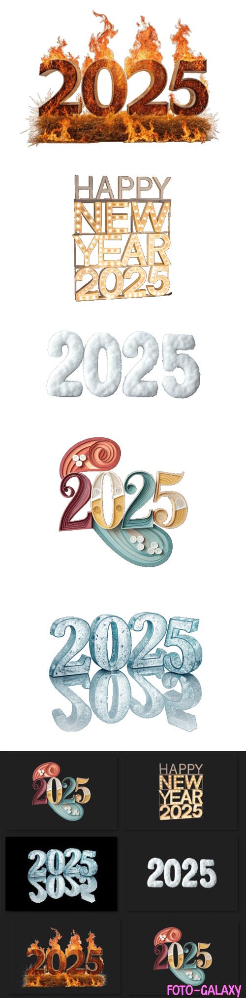 New Year 2025 Graphics Pack