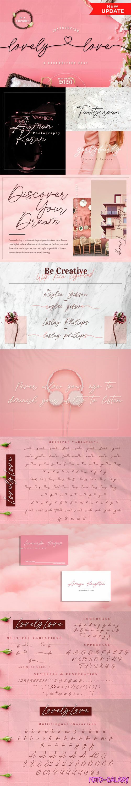 Lovely Love Heart Font