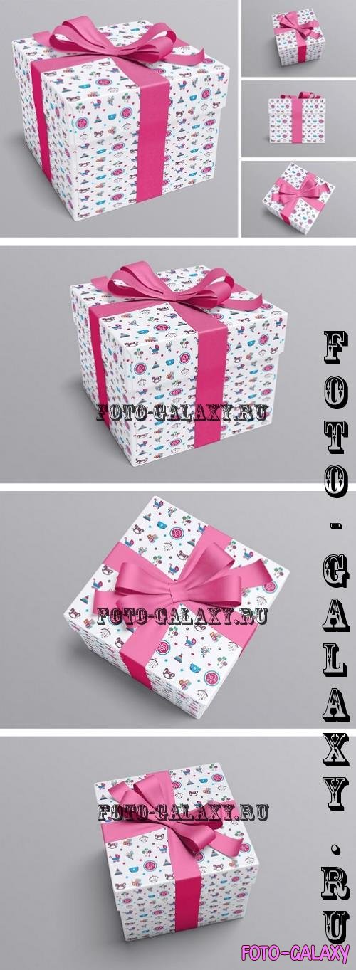 Gift Box Mockup - ZTPUS85