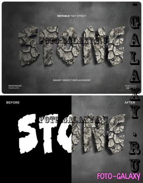 Stone Text Effect - YJM2YVW