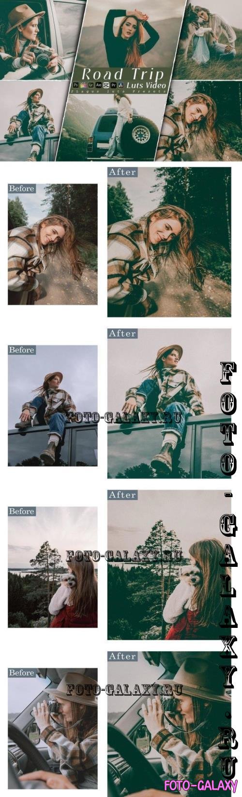 Road Trip Lightroom Preset & Luts Premiere Pro - CZFME4K