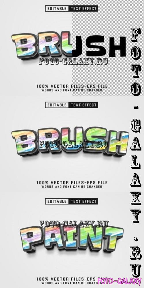 Brush Graffiti Text  Editable Text Effect - M8NCAKY